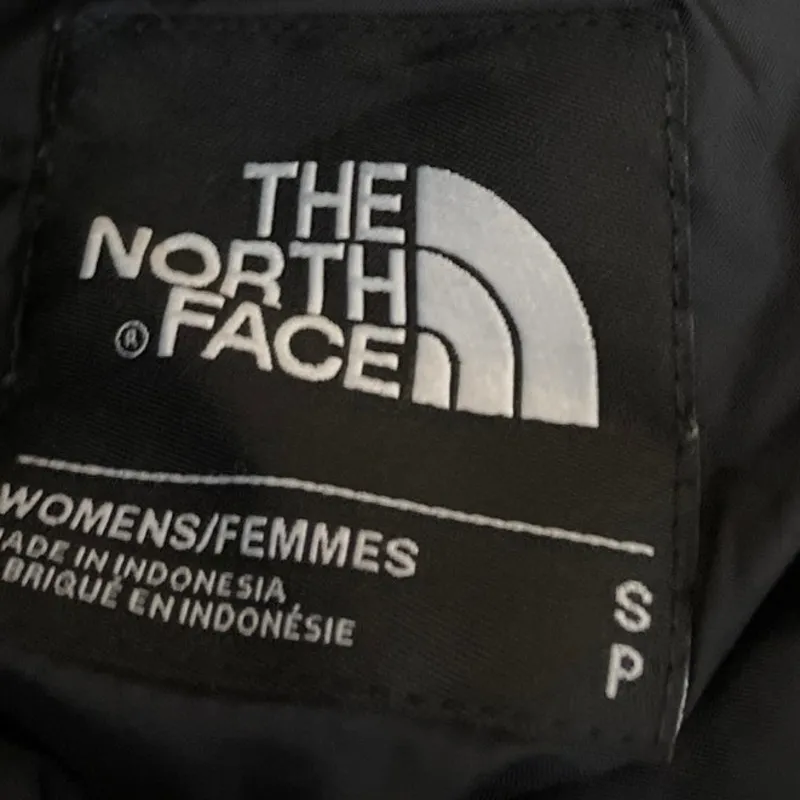 The North Face Women's Black Full Zip Long Sleeve Hooded Windbreaker Jacket Sz S - Image 3