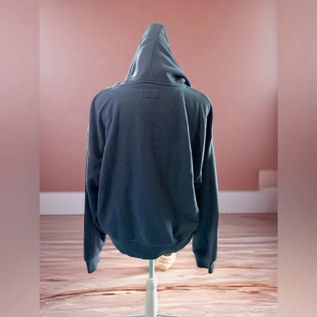 American Eagle Outfitters Blue Zip-Up Hoodie - Image 6