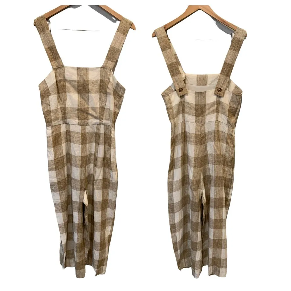 GAL MEETS GLAM COLLECTION Bailey Cross Back Jumpsuit Size US/2 - Image 5