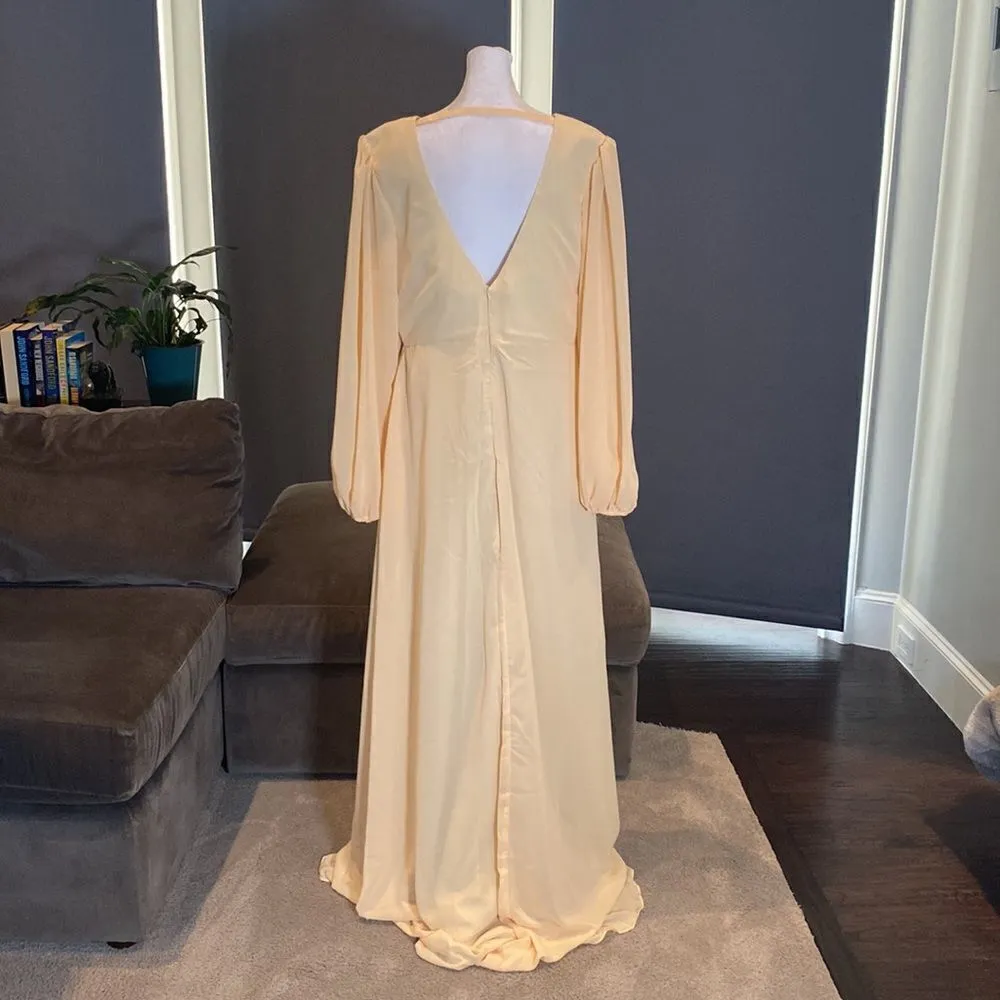 Women’s Full Length Chiffon V - Image 5