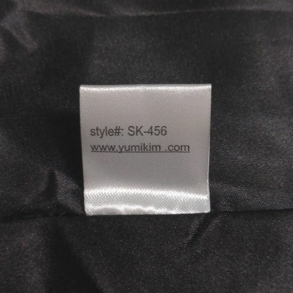 Yumi Kim Berry Blast Skirt Midi Black Vegan Leather Pockets M New - Image 7