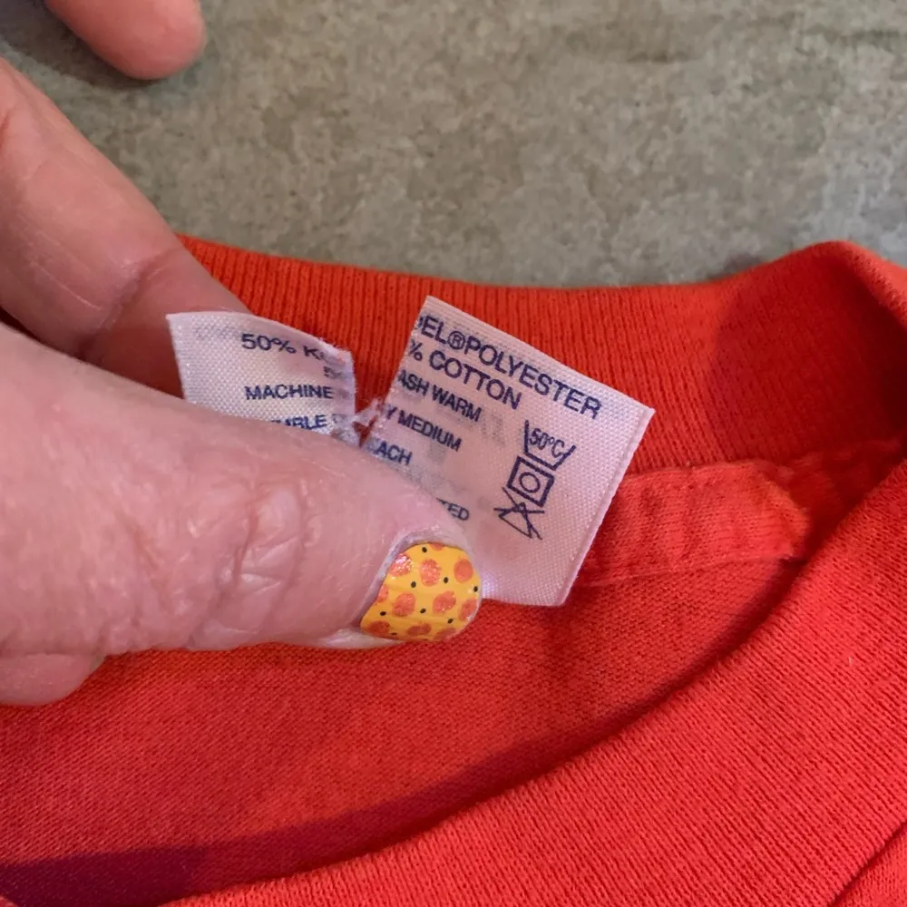 Vintage Red Florida T Shirt Adult Womens L Large Tee Hef - Image 6