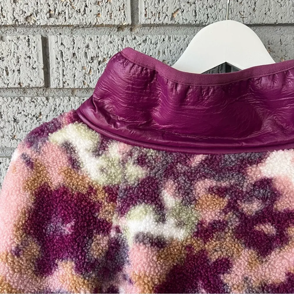 NWT Johnny Was Fleece Jacket Floral Print Size XXL Soft Comfy Boho Teddy Fuzzy - Image 6