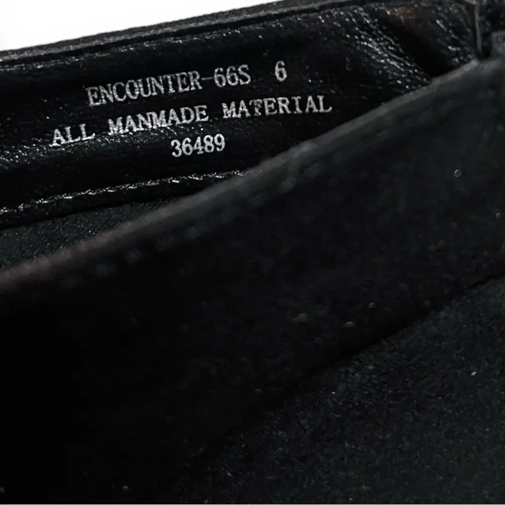 Army Black Open Toe Lace Up Booties with Army Patches Women’s Size 6US/36(EU) - Image 9