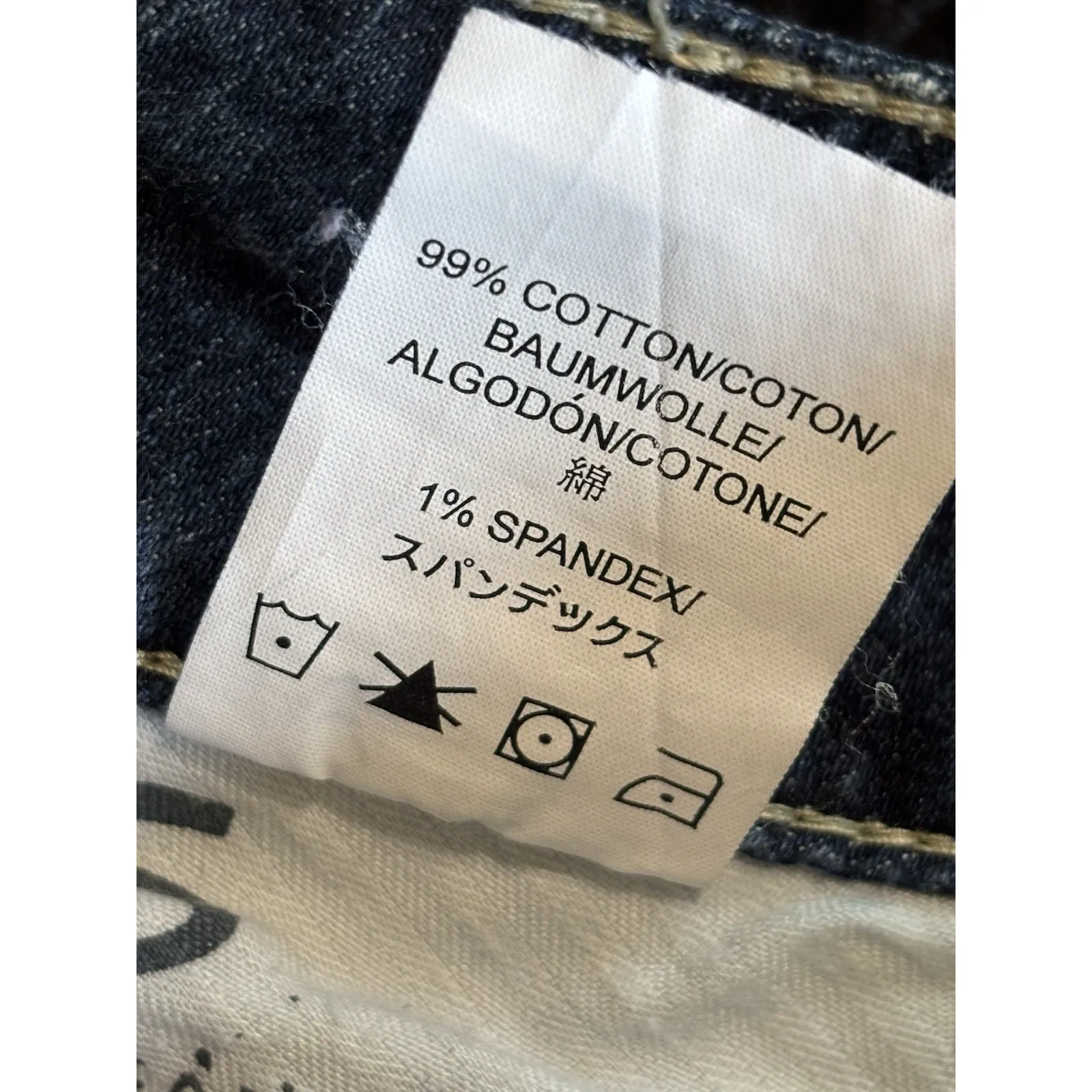 Silver Jeans Suki Capri Low Rise Straight Dark Stitching Size 29 Embroidery - Image 9