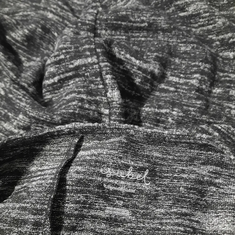 Isabel Maternity Dress Womens Size Extra Small XS Gray Pullover V-Neck Tie Front - Image 7