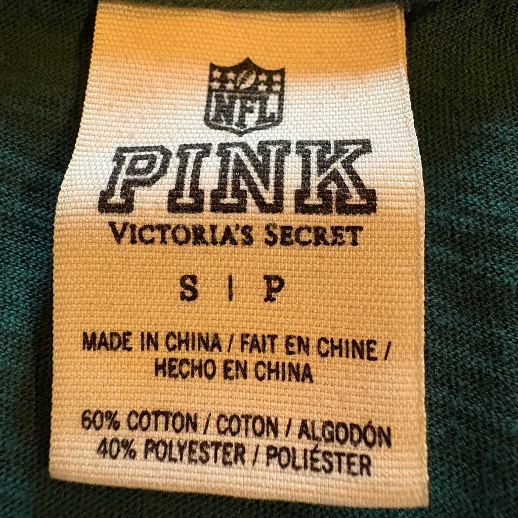 Victoria's Secret PINK Limited Edition NFL Philadelphia Eagles LS V-neck shirt - Image 5