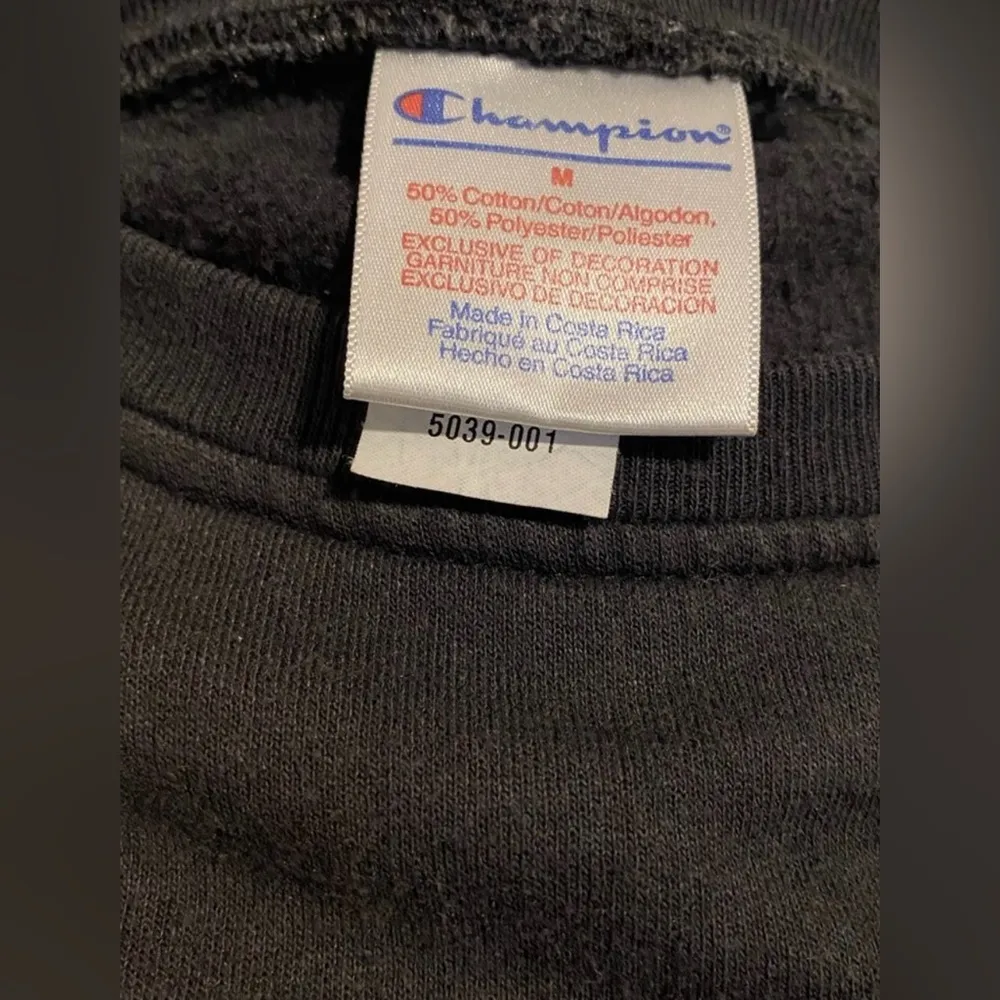 EUC Champion Purple & Orange Pumpkin Fall Sweater size medium - Image 4