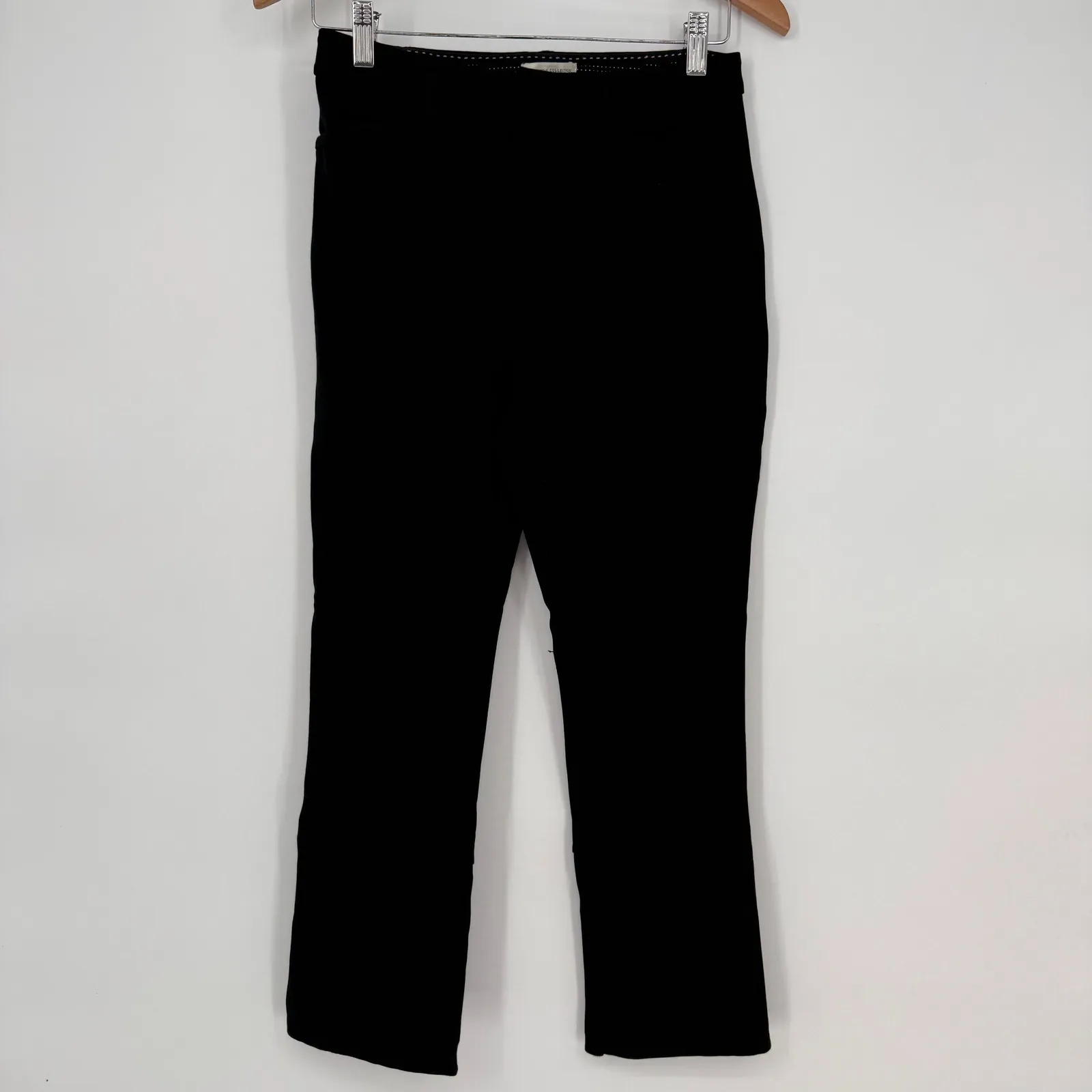 Anthropologie‎ The Essential Collection Black Career Dress Pants Size 4 - Image 2