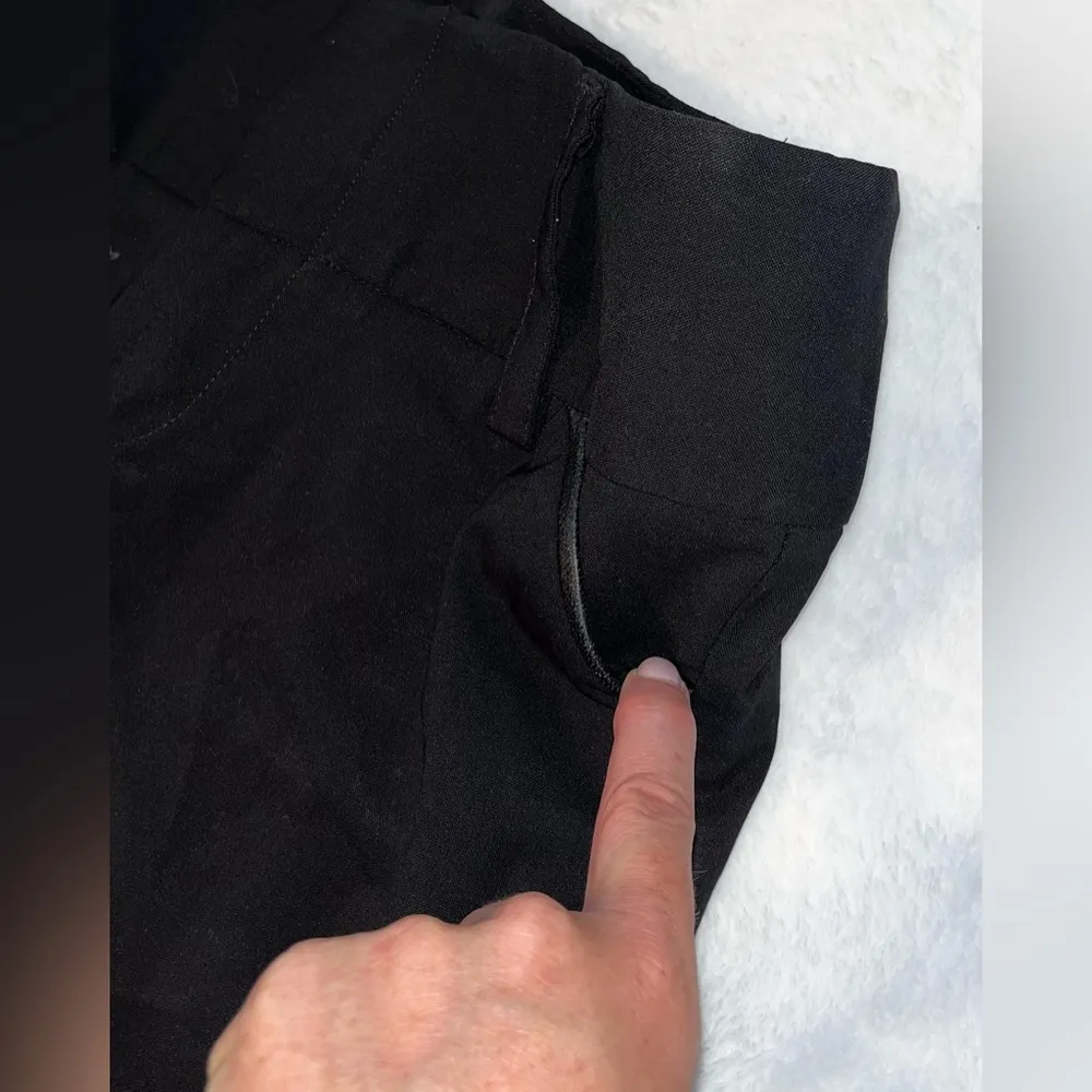 ALICE & Olivia Fitted Straight Leg Dress Pants sz 2 long - Image 4