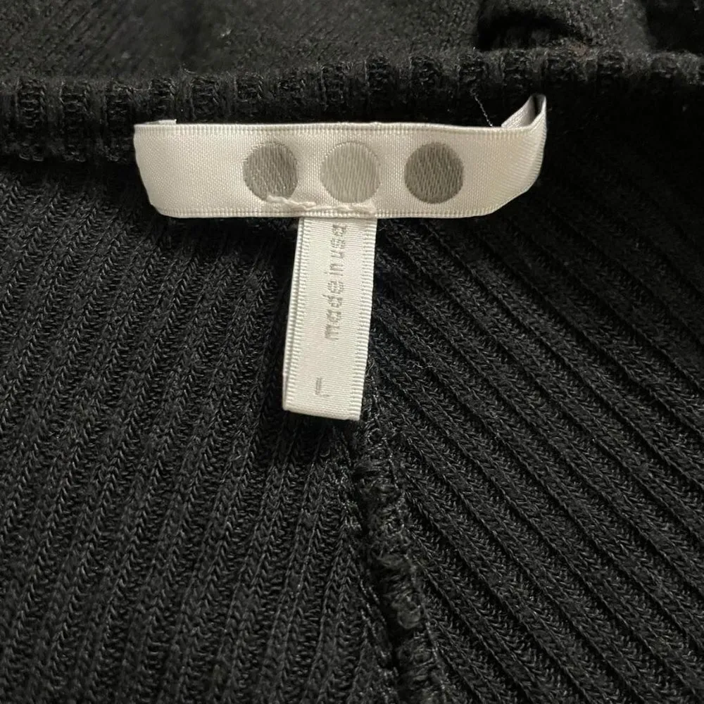 Three Dots Size Top Blouse Sweater Tencel Long Sleeve - Image 4