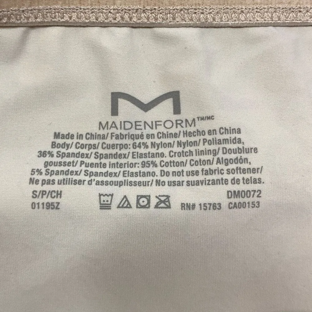 Maidenform FitSense High Waist Thigh Slimmer size small - Image 6