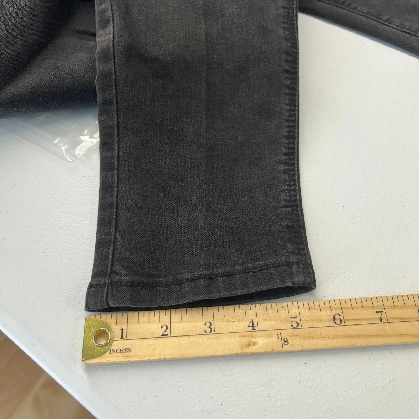 Seven7 Leggings Jeans Womens 10 Black Cotton Stretch Everyday Wear Mid Rise - Image 15