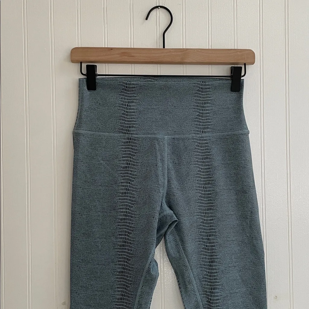 ZYIA Active Light Teal Everglades Supreme Hi-Rise 7/8 24" Legging Size 8-10 NWT - Image 5