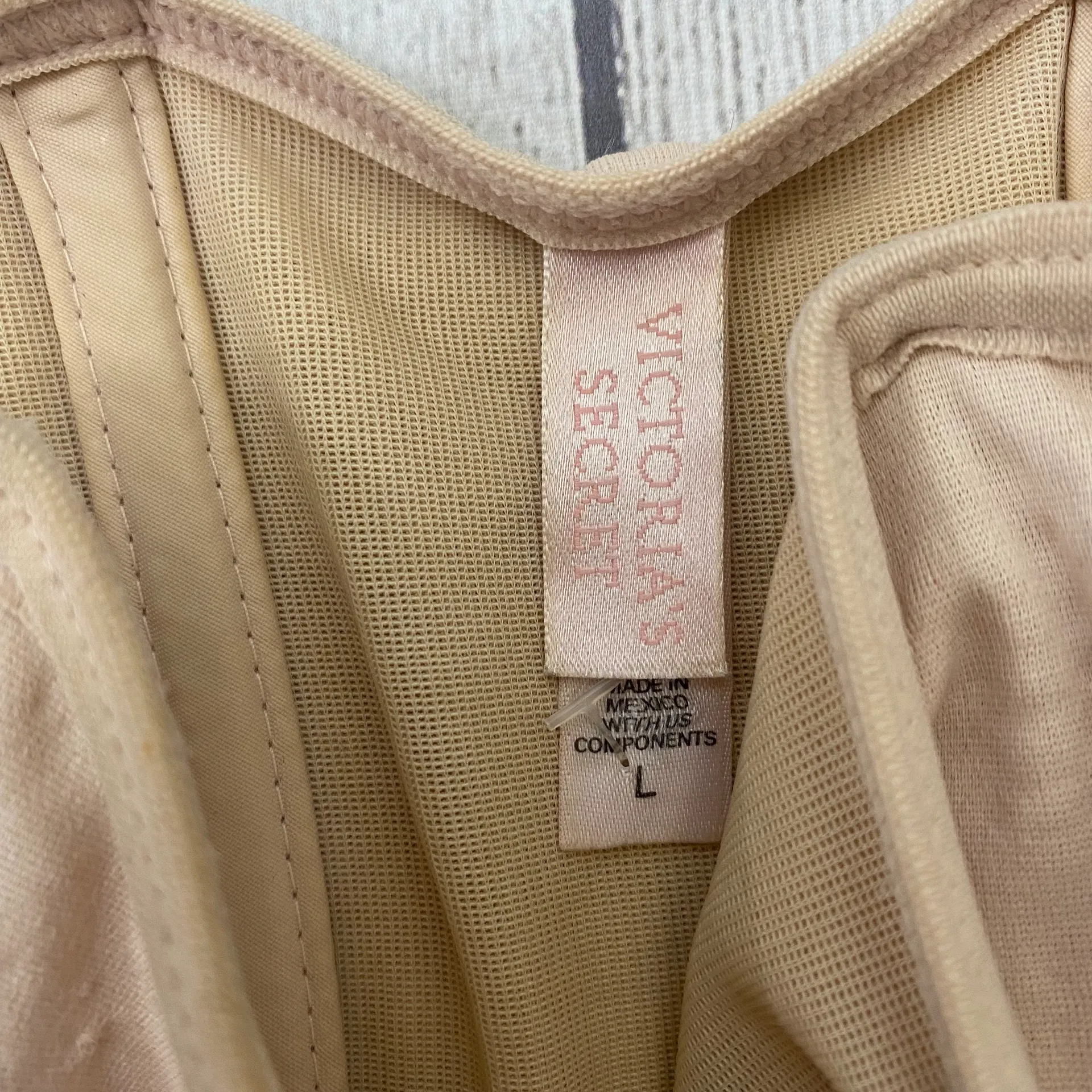 Victoria's Secret  pull on Shapewear beige women size large - Image 4