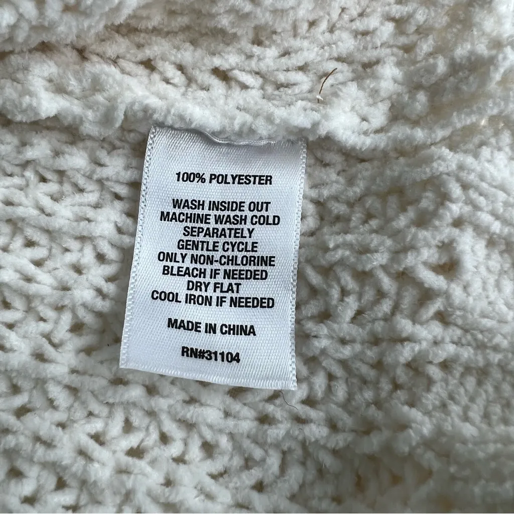 True Craft oversized chunky sweater color block XS - Image 13