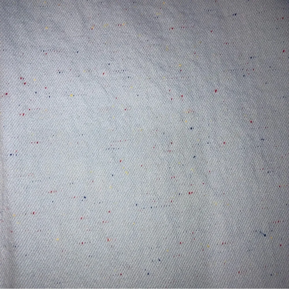 Madewell Size 27 Slim Emmett Wide Leg Crop Pants Jeans Speckled Blue High Rise - Image 4