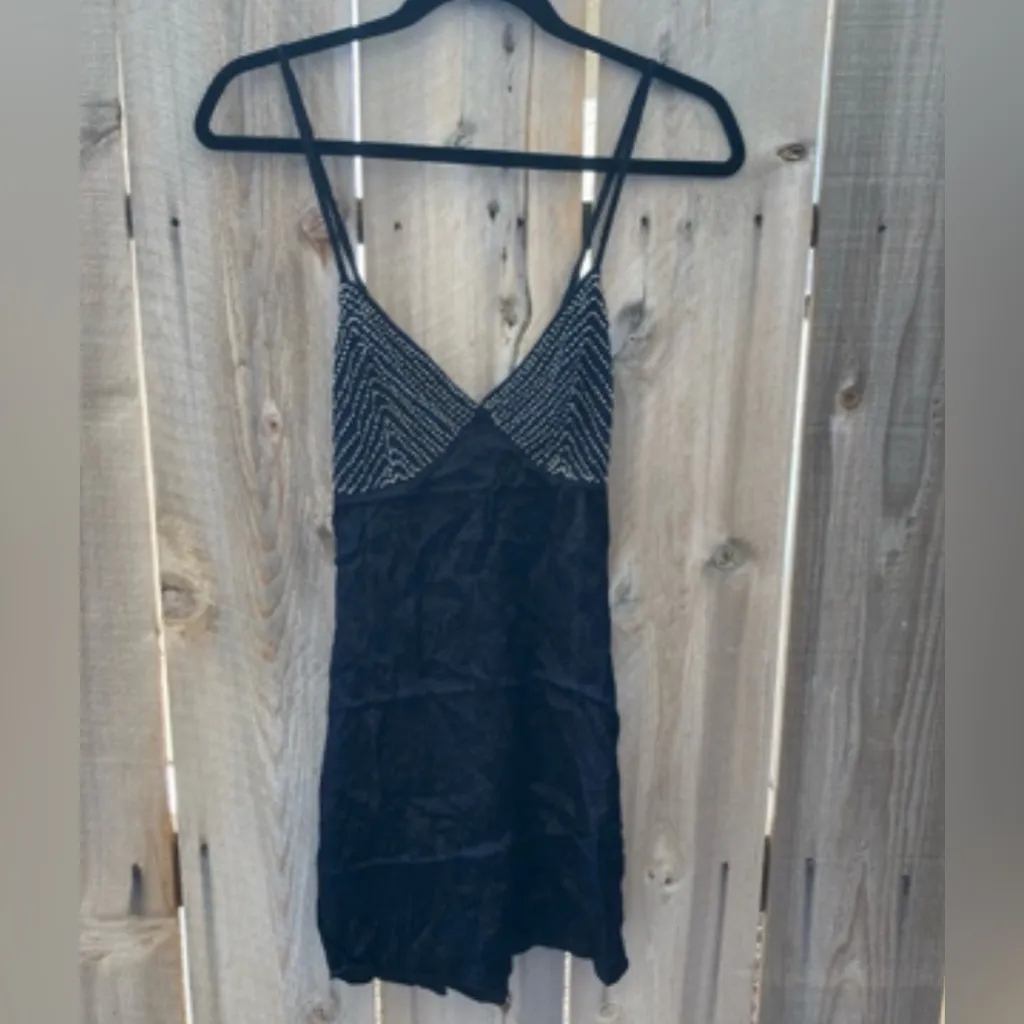 NWT Free People Shooting Star Slip Black MSRP $78 - Image 5