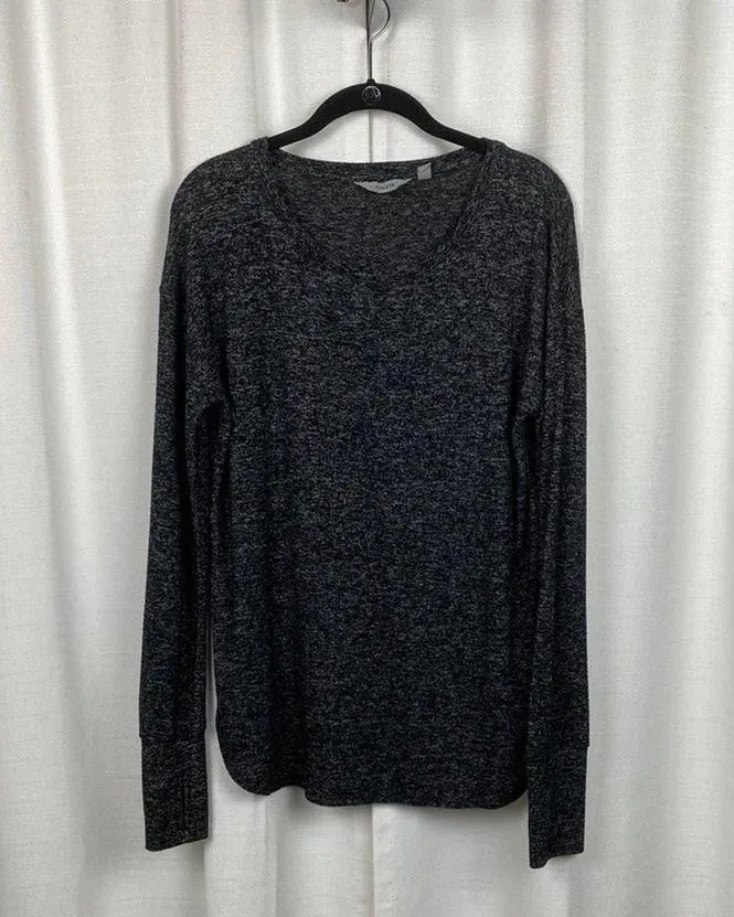 Athleta Black Marled Luxe Pose Thumb Hole Tunic Top Sz.S - Image 4