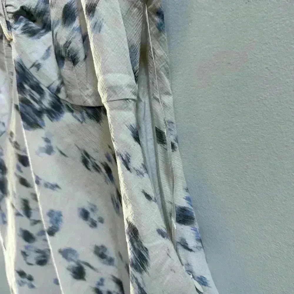 EUC | Women’s Nine West Baby Doll Blouse - Late 90s/Early Y2K | Size 4 | Tan - Image 8