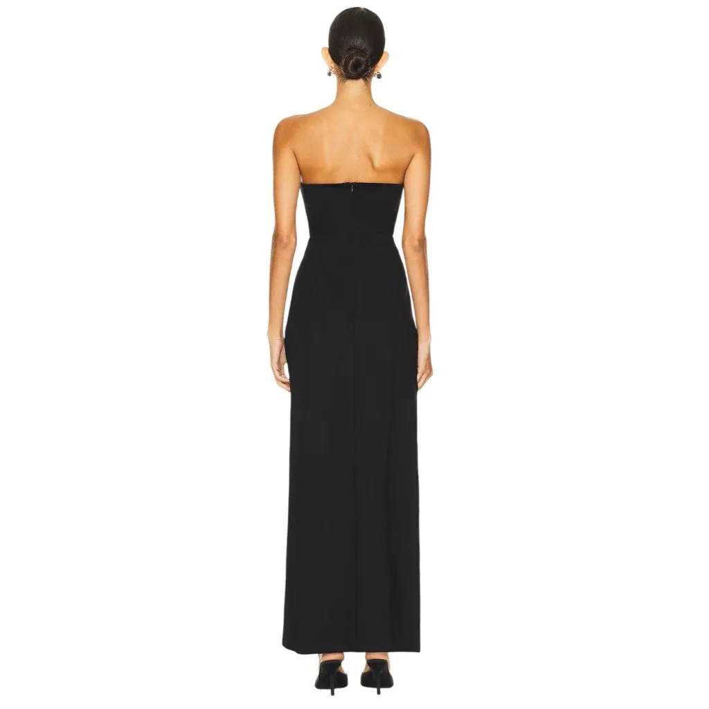 ELLIATT Eden Maxi Dress in Black Medium New Womens Long Gown - Image 2