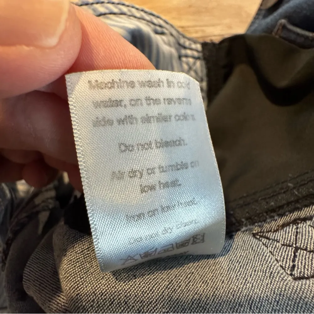 Johnny’s Mama Maternity Overalls Size Medium Blue - Image 10