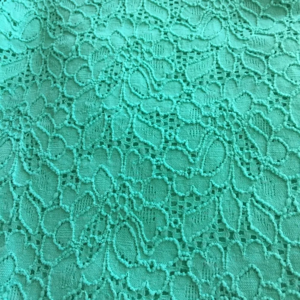 ⭐️  EXPRESS Mint Green Short Sleeve Cropped Lace Top - Image 2