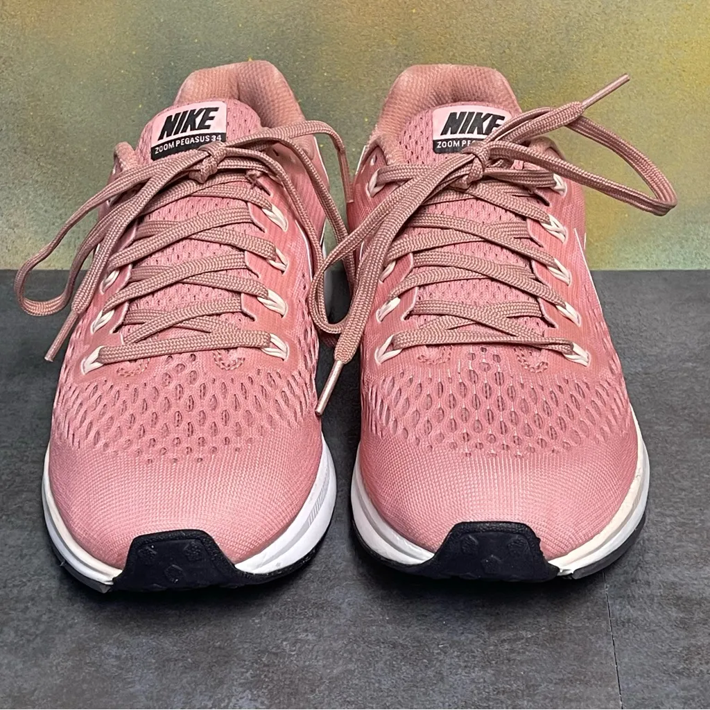 Nike Air Zoom Pegasus 34 Women's Pink Running Shoes Size 7.5 - Image 7