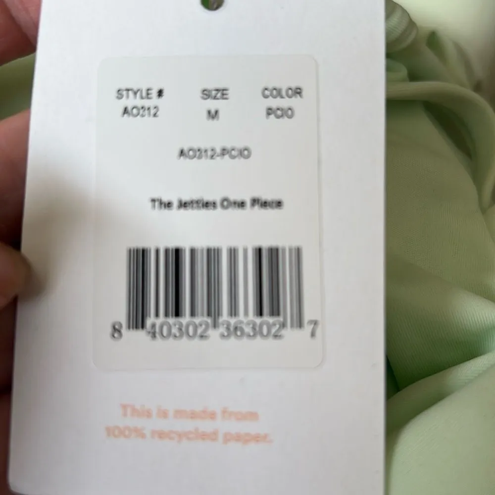 Andie The Jetties‎ One Piece Swimsuit Pistachio size M NWT - Image 6