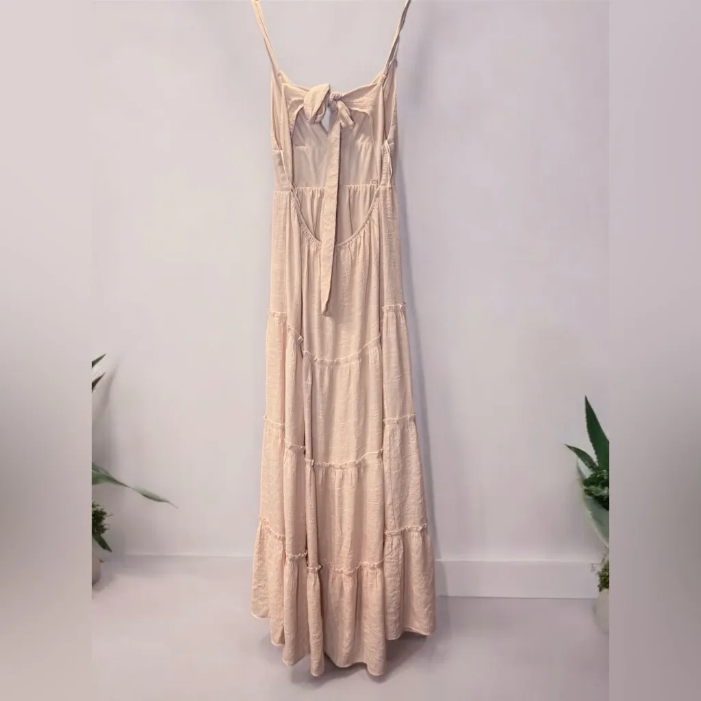 Altar’d State Boho, Flowy, Toered Maxi Dress medium - Image 2