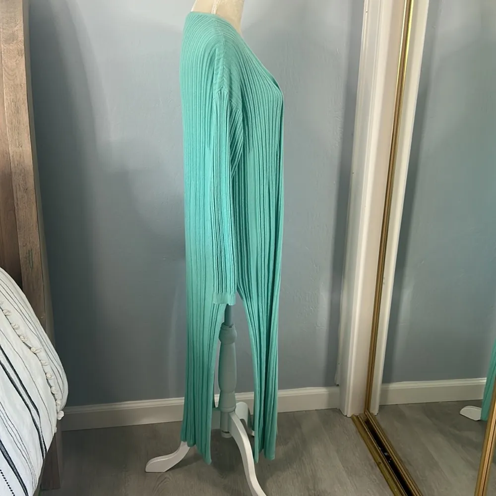 Free people • skinny mini ribbed duster cardigan sweater - Image 82