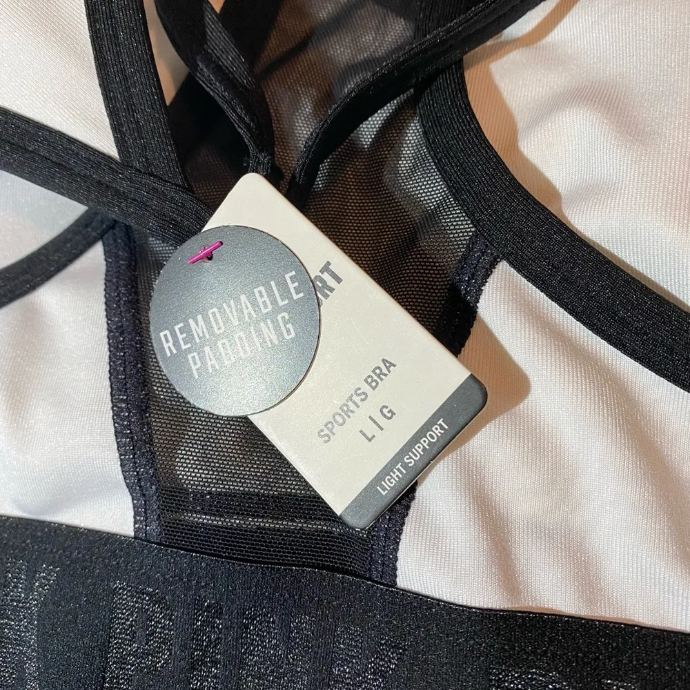 Pink Sports Bra - L #167S - Image 5