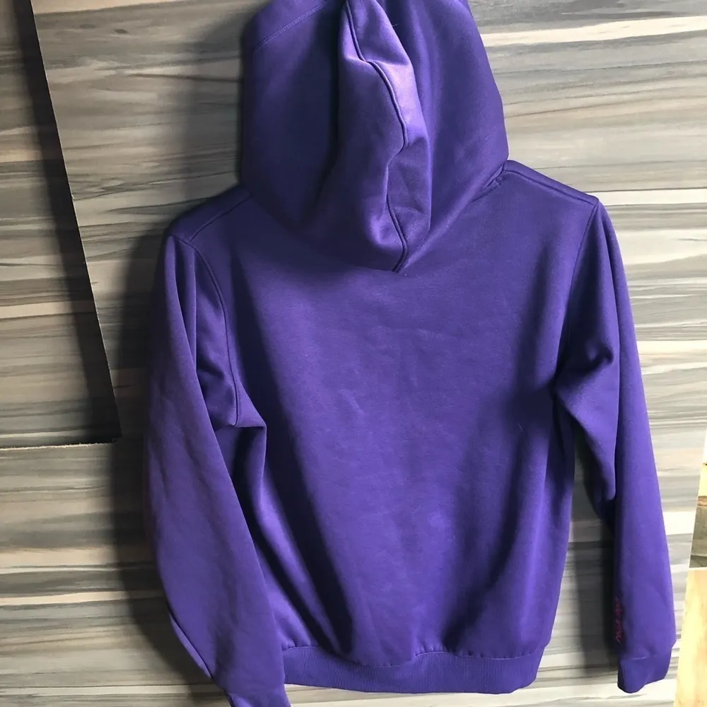 Under Armour Pink and Purple hoodie sweatshirt size small Winter wear Fall top‌‌ - Image 5