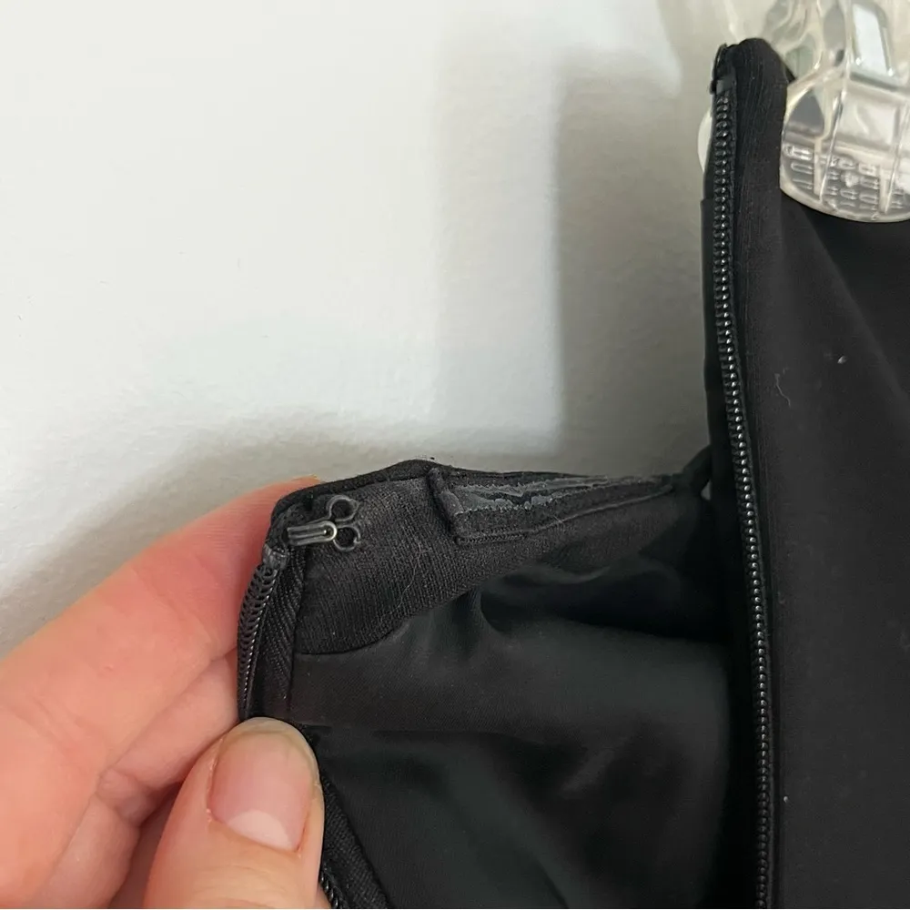 Cinq‎ a Sept Calvina Fluted Drop Waist Strapless Peplum Hem Dress Women Size 2 - Image 11