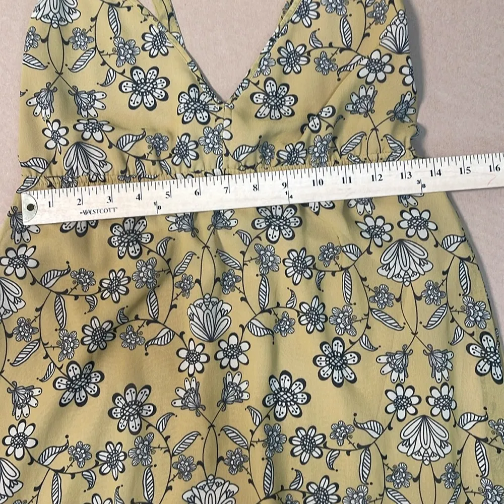 For Love And Lemons Gold Tan Midi Sundress Casual - Image 10