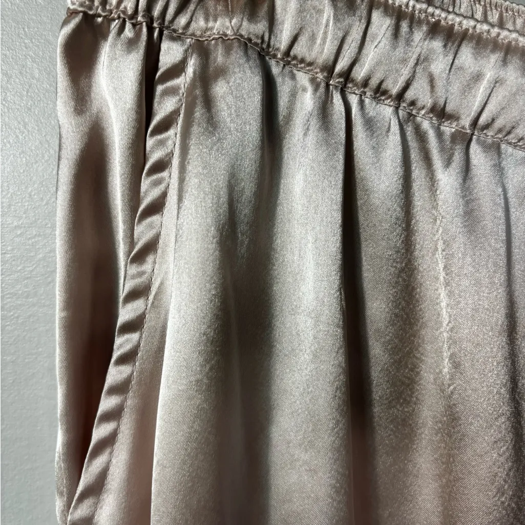 House of Harlow 1960 pale baby pink pajama pants size L Satin Size L - Image 5