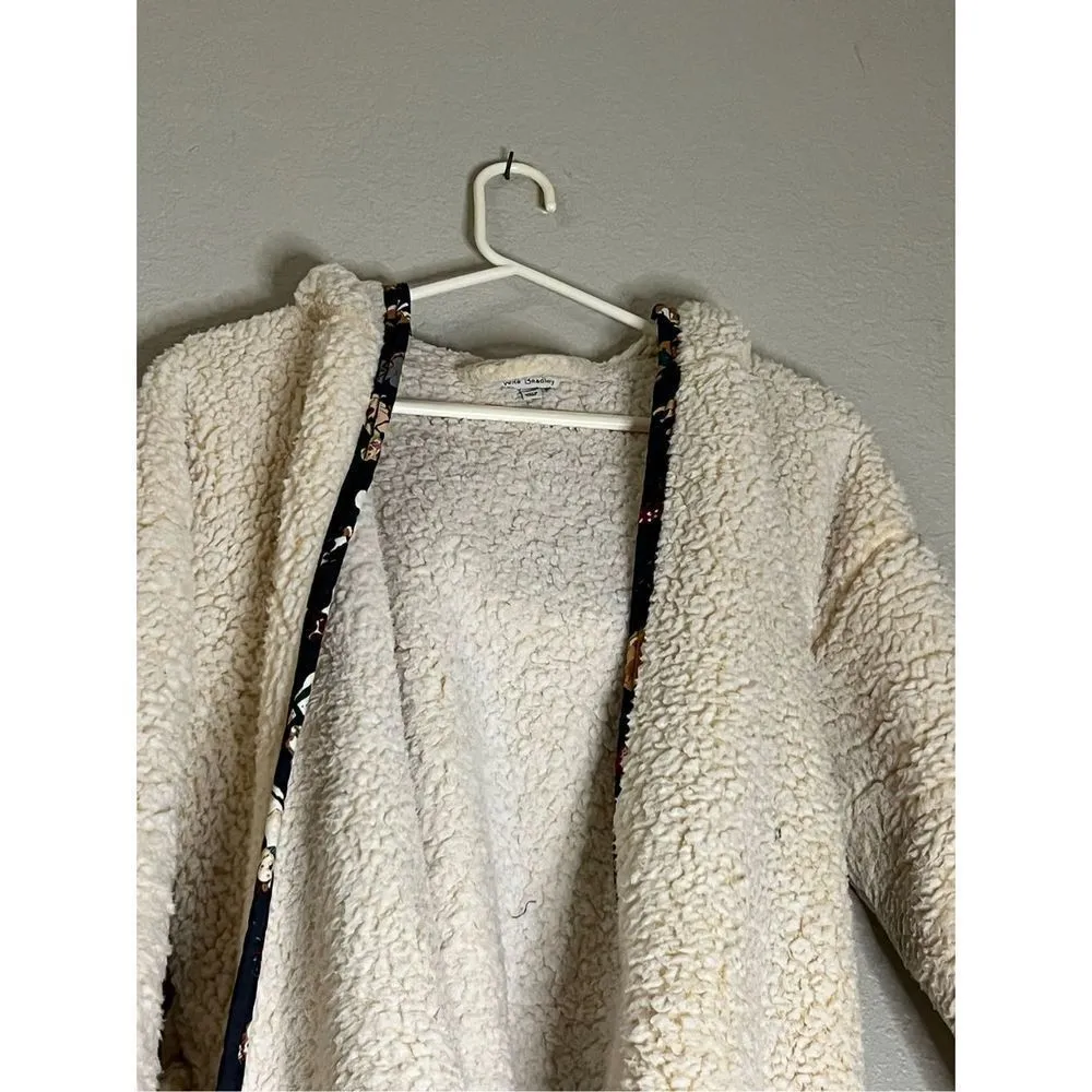 Vera Bradley Limited Edition Holiday Dogs Fluffy Fleece Robe - Size S/M - Image 2