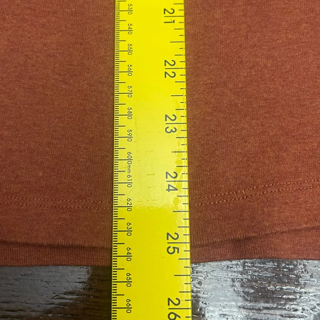 Pendleton Terracotta Long Sleeve Top - Image 7