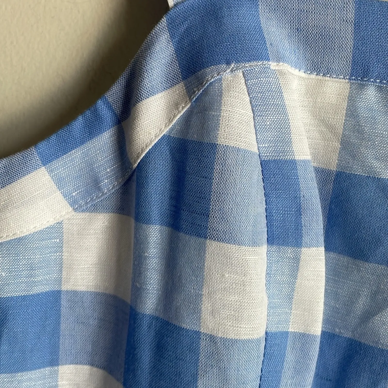 J.Crew Gingham Button-front Dress - Image 9