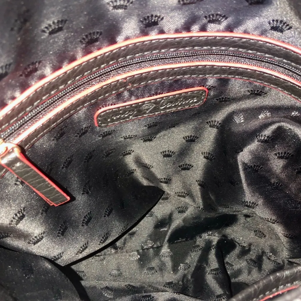 JUICY COUTURE Red Lips Lipstick Kiss Sequin Adjustable Crossbody Shoulder Bag - Image 10