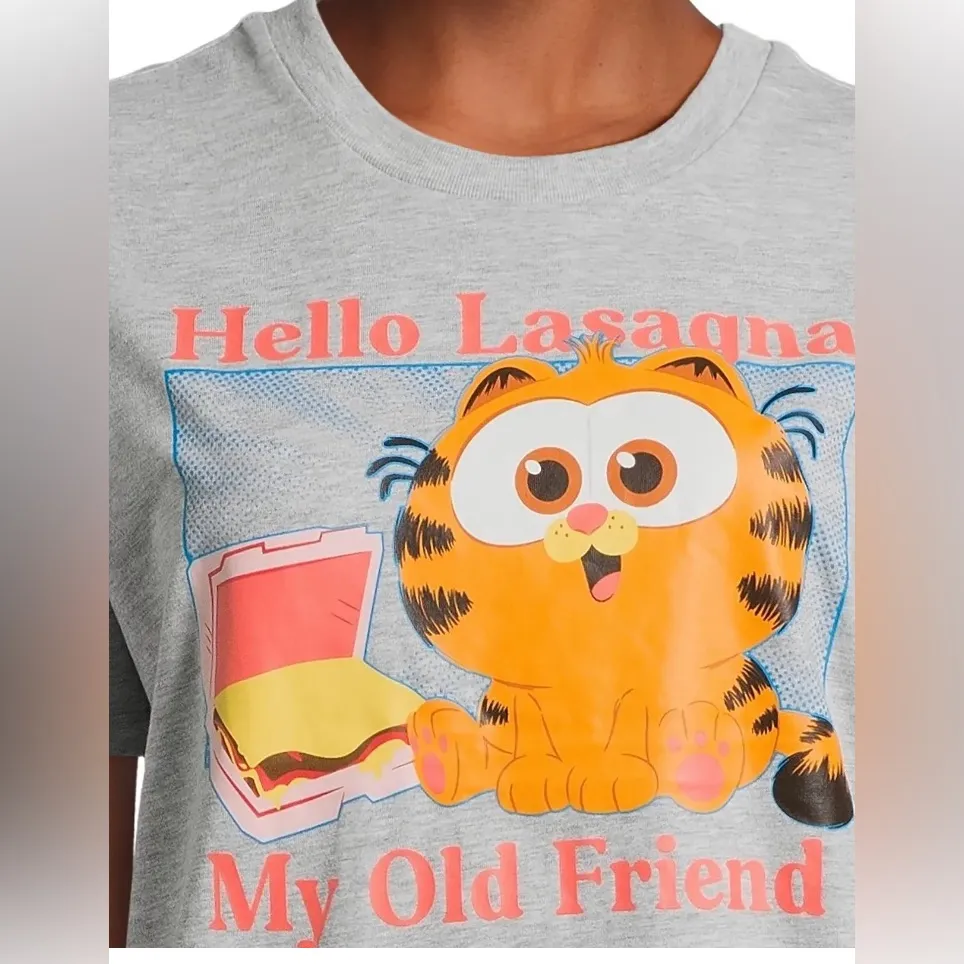 Garfield Hello Lasagna Juniors T - Image 4