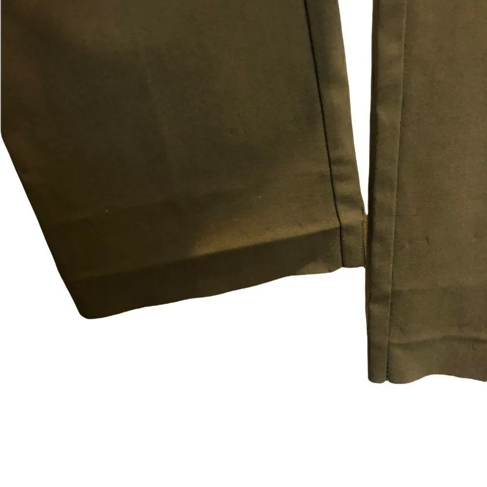 Zac & Rachel Olive Green Slim Leg Leggings Women’s Size 10 *** read description Green - Image 5