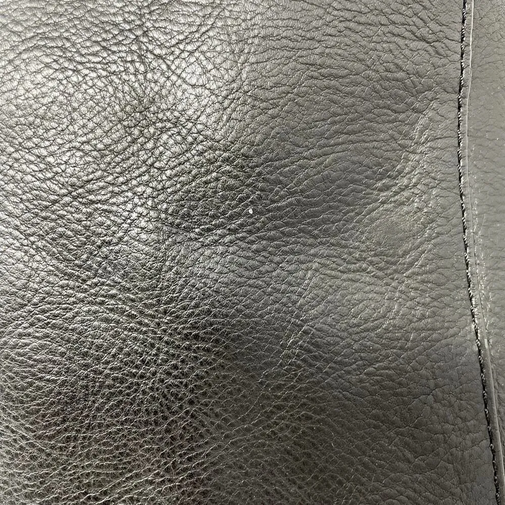 Lodis Black Leather Laptop Shoulder Bag Purse - Image 6