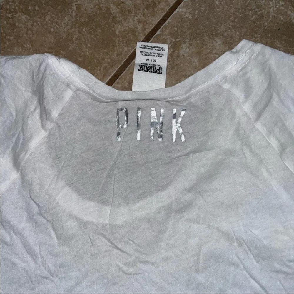 Victoria secret pink t shirt Size M - Image 2