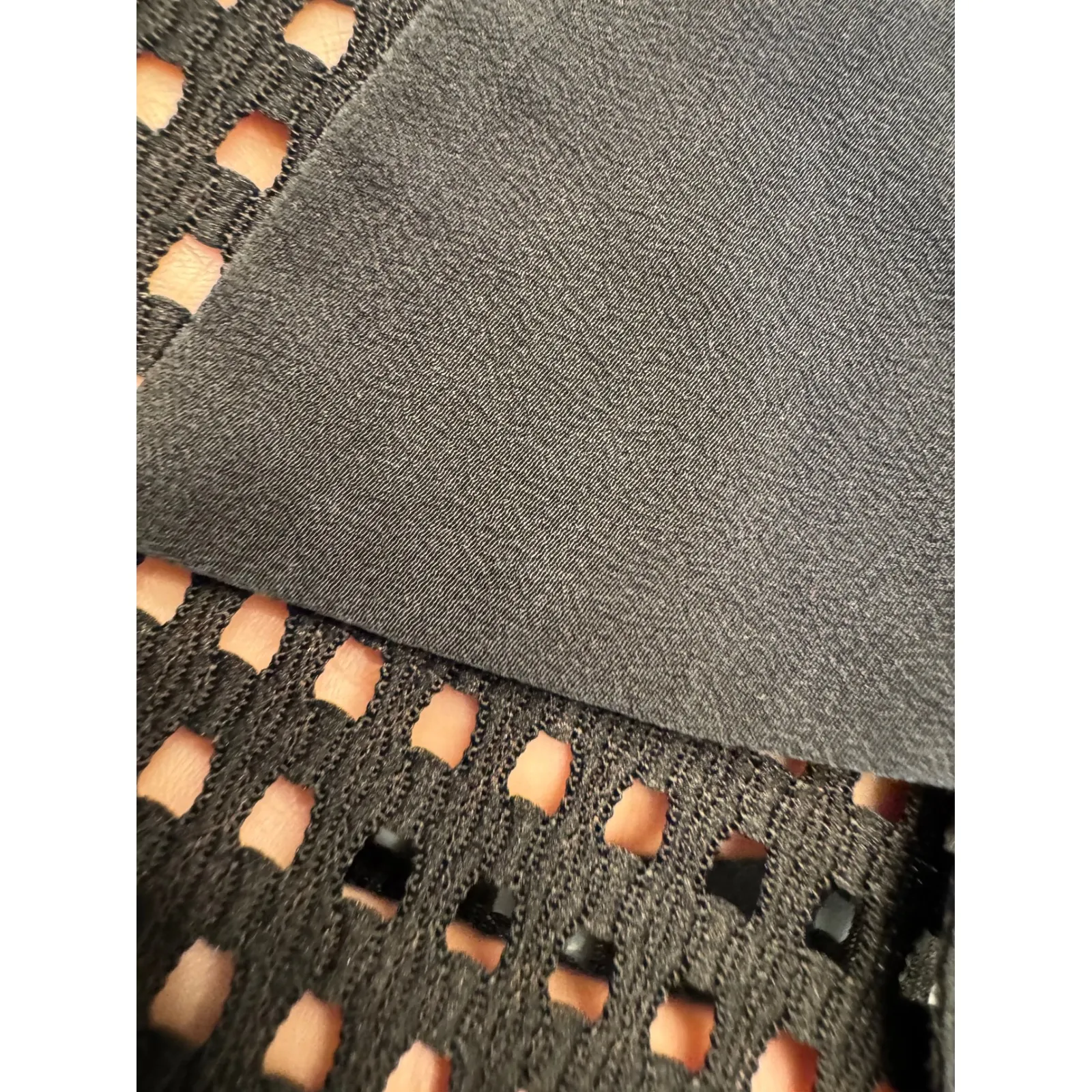 Trina Turk Dress Sleeveless Fit & Flare Houndstooth Pleated Career - Image 4