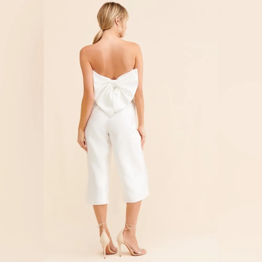 COPY - Anthropologie hutch Back Bow Jumpsuit - Image 2