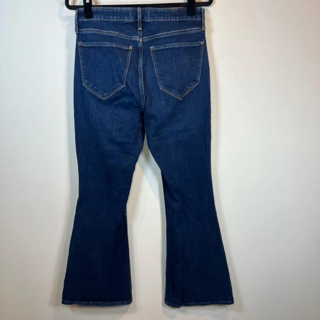 Abercrombie & Fitch Womens The Vintage Flare High Rise Jeans Medium Wash Size 10 - Image 8