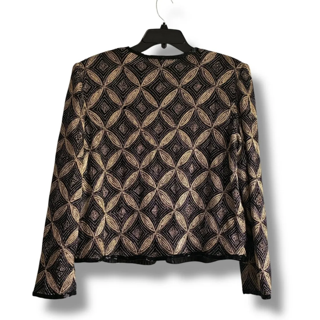 Vintage Papell Boutique Evening beaded cardigan jacket - Image 4