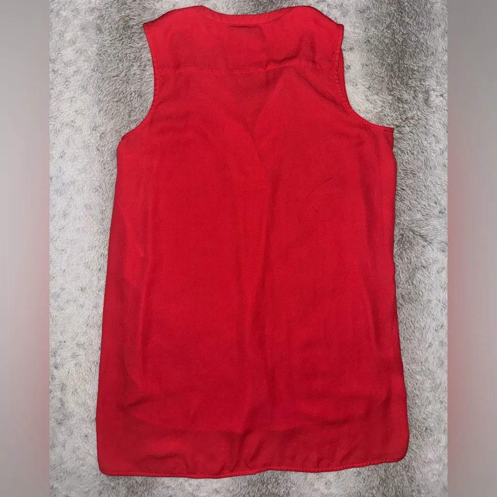 Kaari Blue  Vibrant Red Tank Top - Image 5