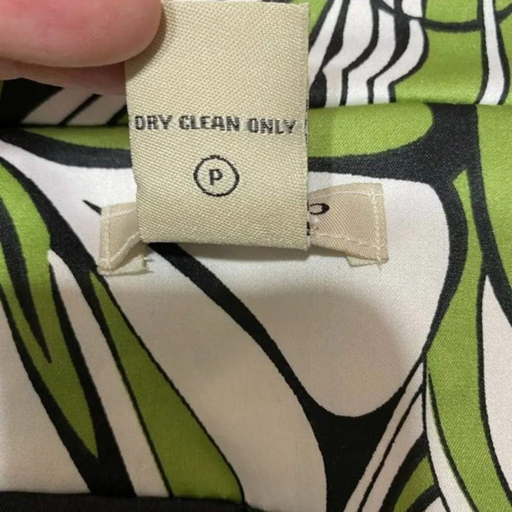 Vertigo Paris Vertigo‎ Paris Cropped Jacket L Multicolor Button Up 3/4 Sleeve Lightweight - Image 11